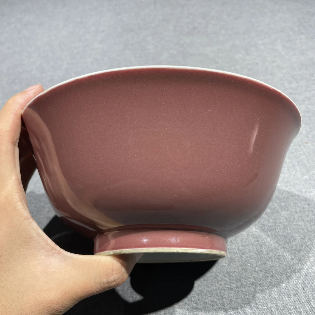 【拍卖】Lot 22723 红釉大碗
