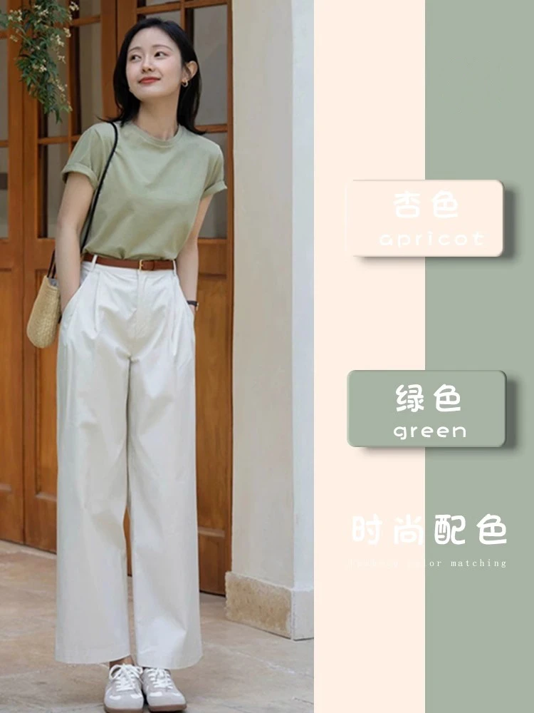 奶系夏装搭配一整套韩系盐系女款2025网红爆款夏季薄荷曼波风套装