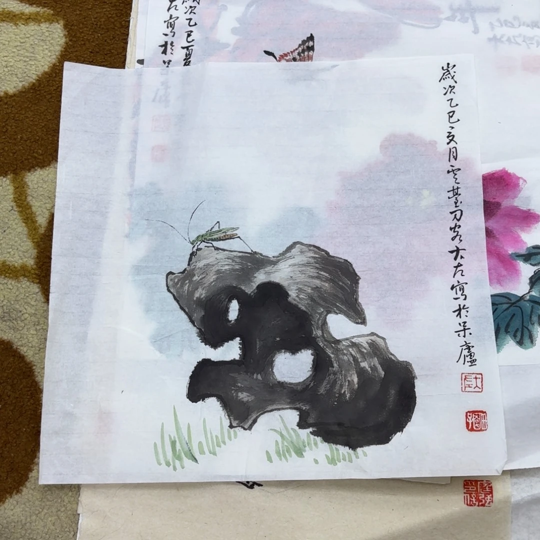 国画国画老师作品刘