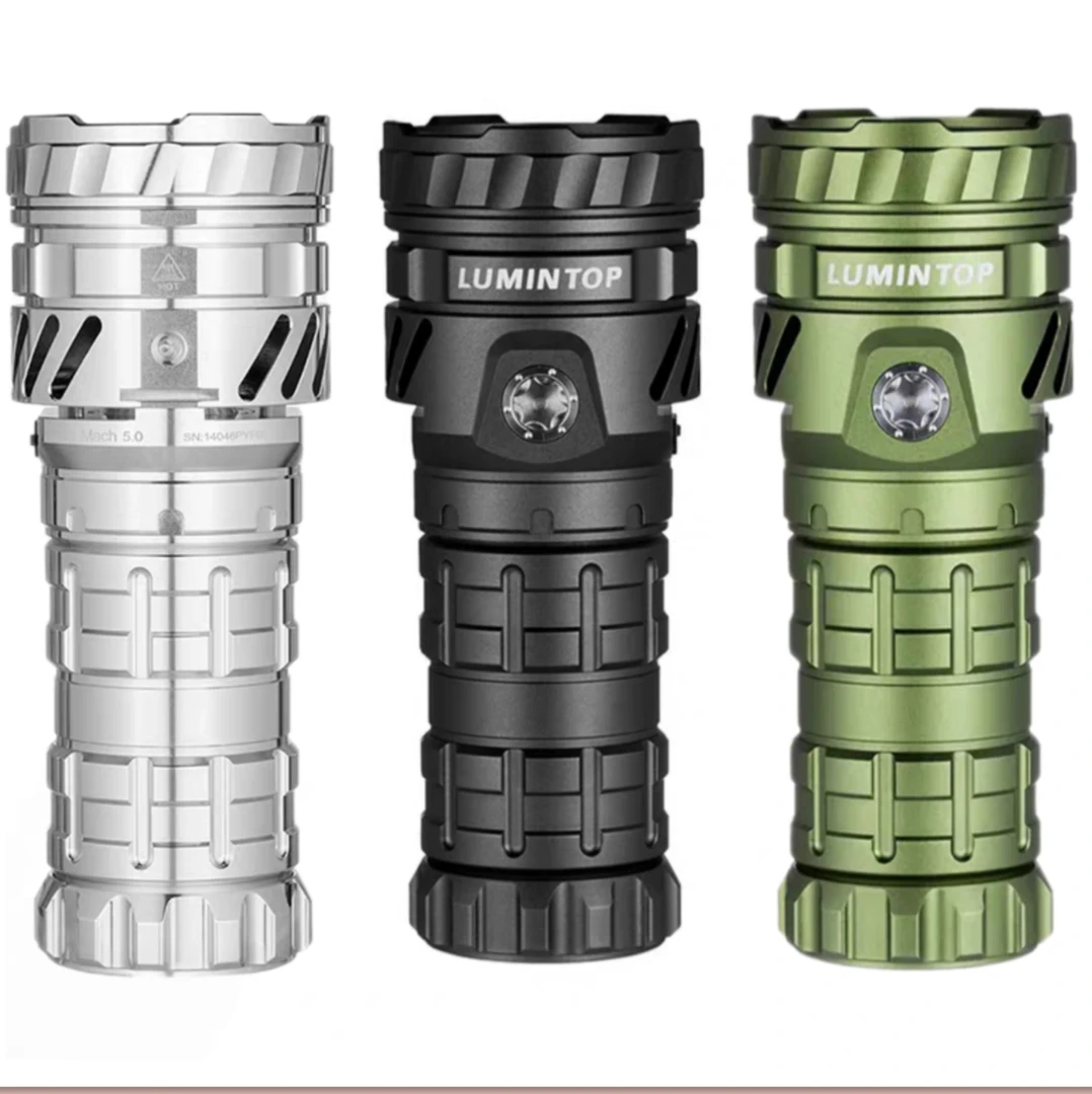 雷明兔马赫Mach5.0高性能搜救手电户外徒步探洞照明