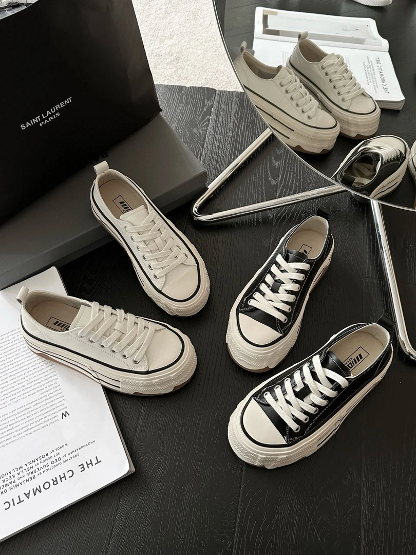 「球宝家」新款厚底牛皮鞋｜透气运动休闲女鞋ffblxs6-21