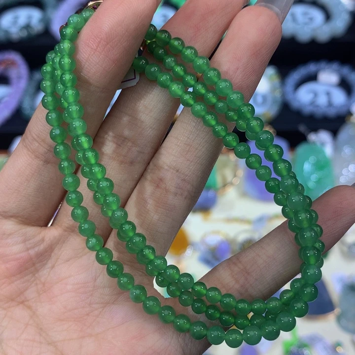 未镶嵌手链翡翠翡翠