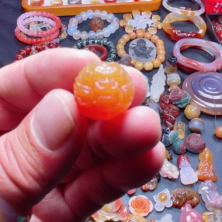 玛瑙/玉髓未镶嵌颈饰