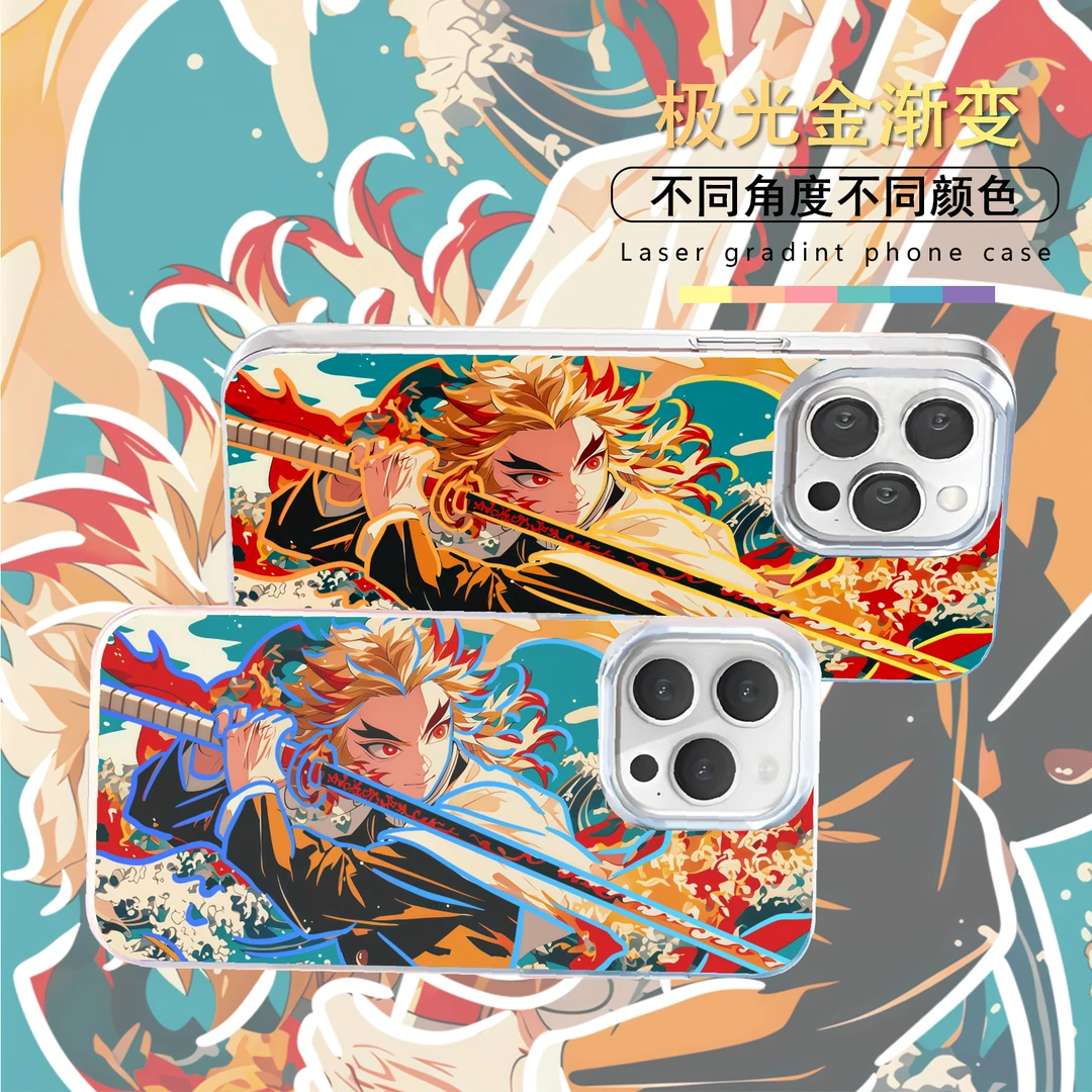 炼狱杏寿郎适用苹果华为vivo一加iPhone小米红米极光手机壳