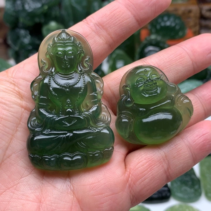 蛇纹石玉颈饰未镶嵌拥****