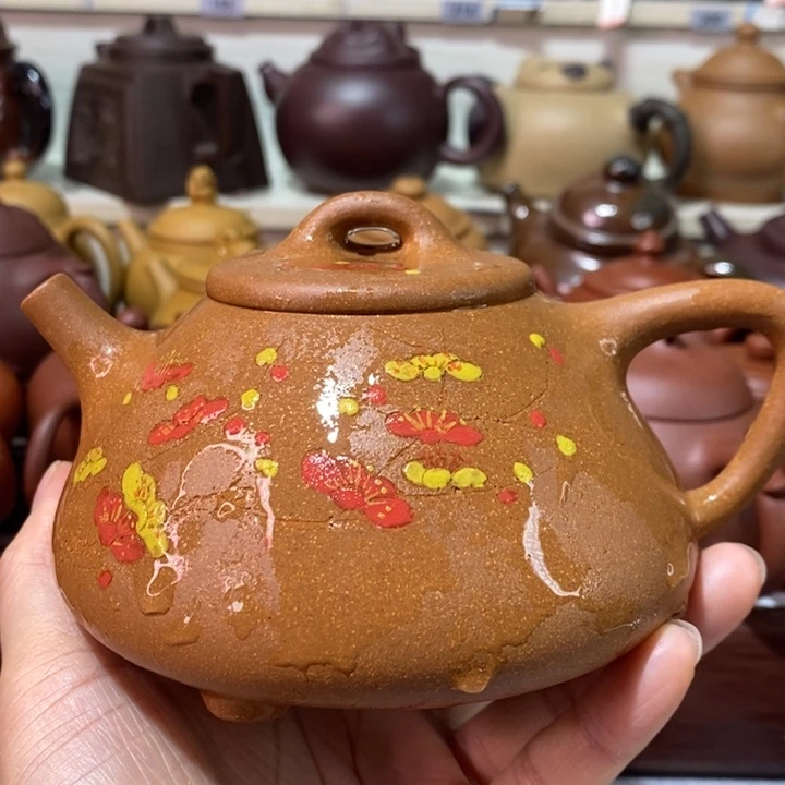 山****茶壶紫砂微瑕处理一ba