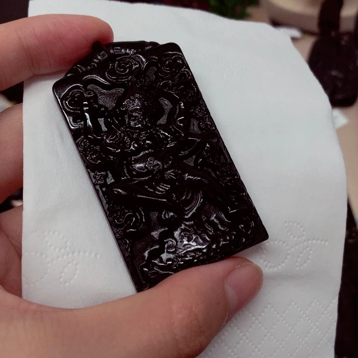 天然a货钢琴黑挂件