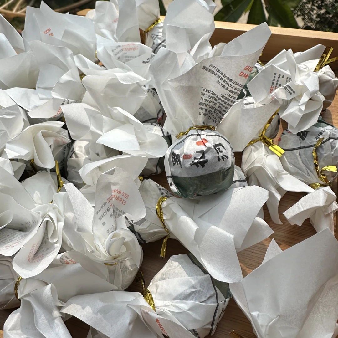 2025年罗扎河古树春茶龙珠50颗