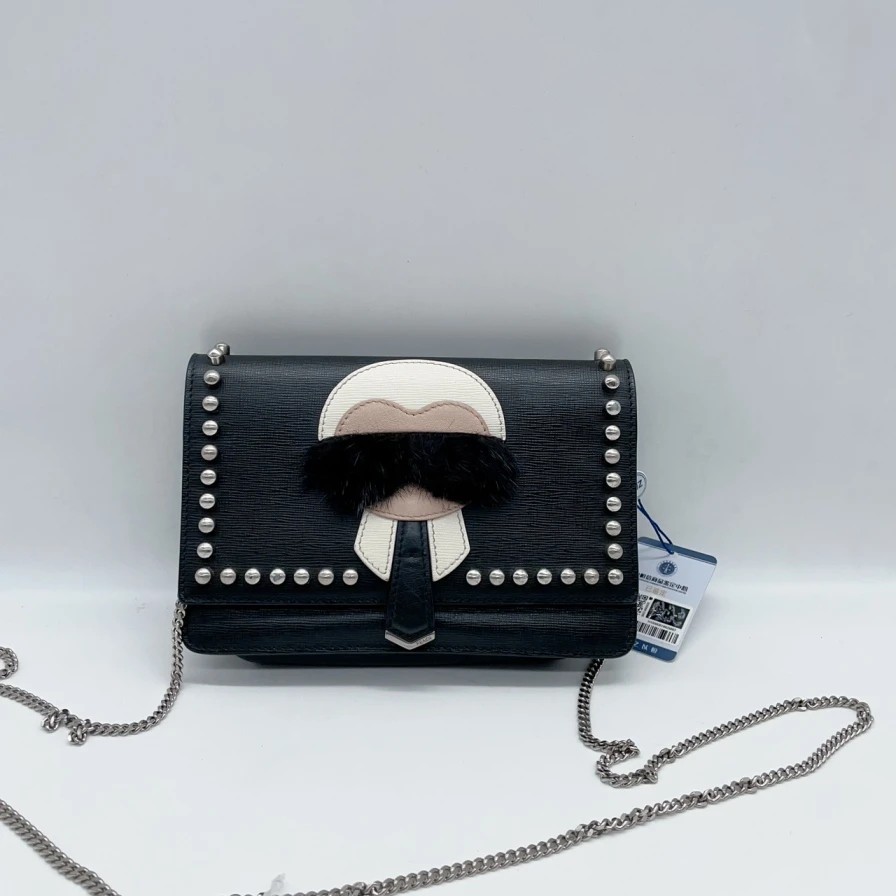 95新 FENDI/芬迪 797 5781 芬迪老佛爷链条woc