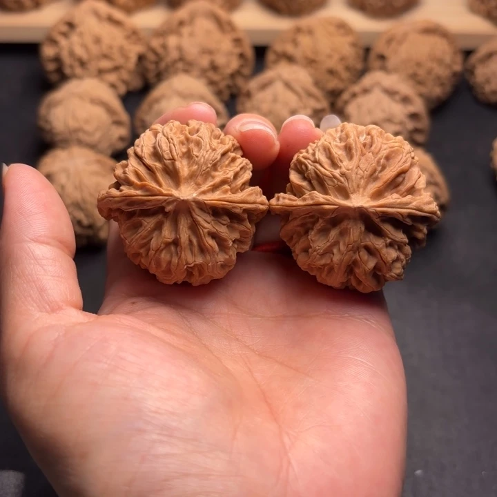 文玩核桃把件40苹果