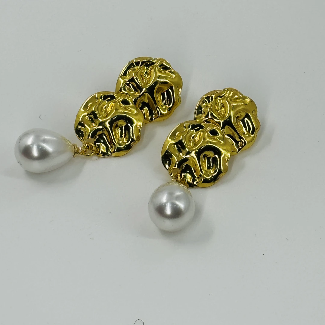 铜合金耳饰 TJ150 铜合金首饰 铜合金耳环 单件