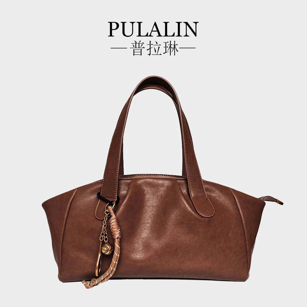 普拉琳秋冬新款时尚女士云朵包手提包大容量单肩包9643