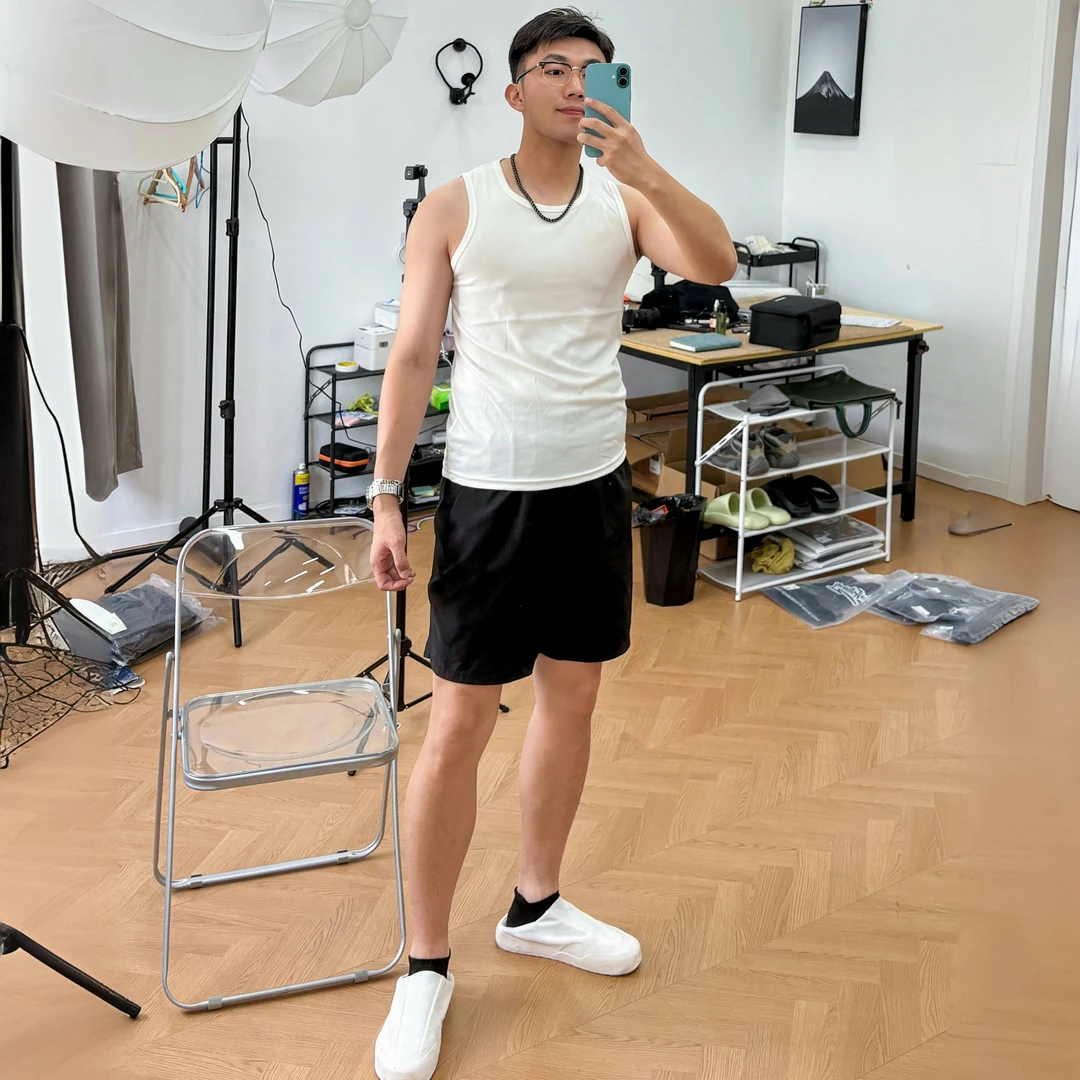 【GHY】LU感PaceBreaker夏季男士户外休闲速干透气运动健身训练短裤