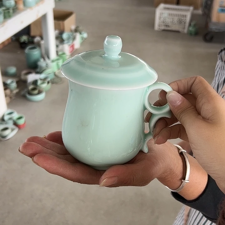云间青瓷龙泉小米茶器