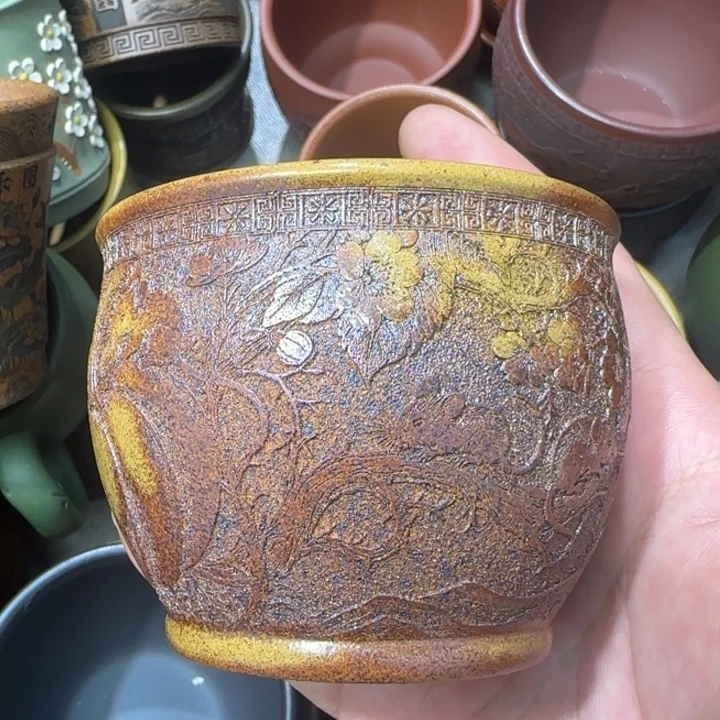 茶杯紫砂全手工制作工艺
