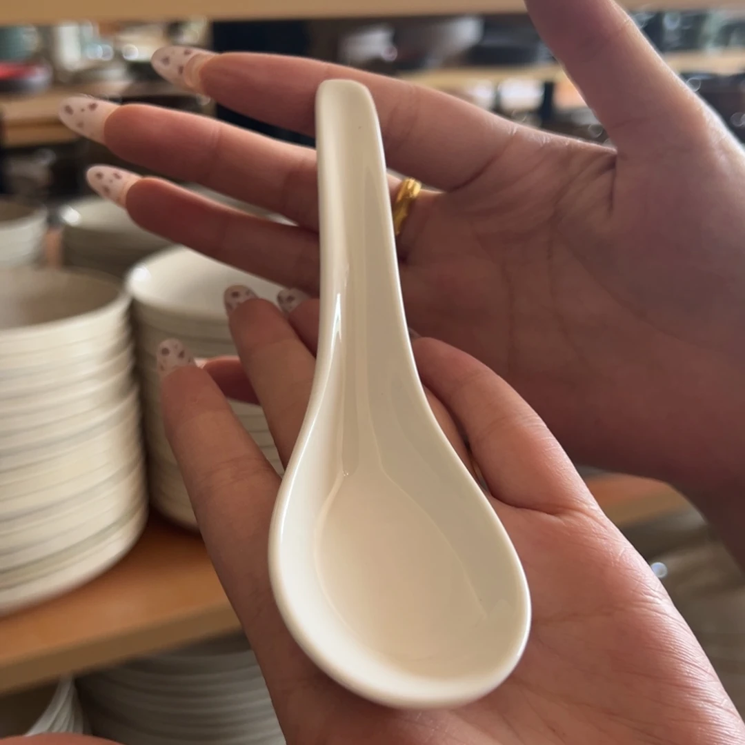 新骨瓷A 品  建白 5.25寸 小勺子