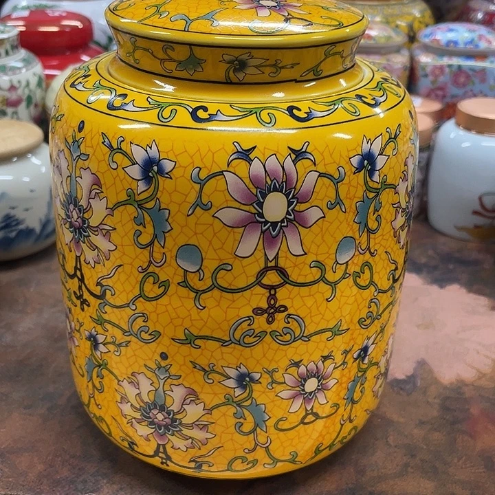 陶瓷罐茶叶罐密封罐储物罐