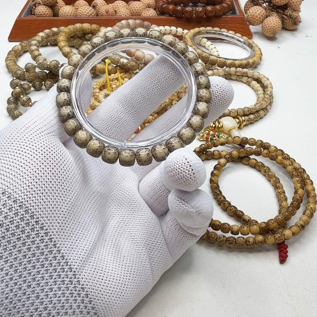 星月菩提吊坠2钻石糯冰大眼睛8左右桶单圈