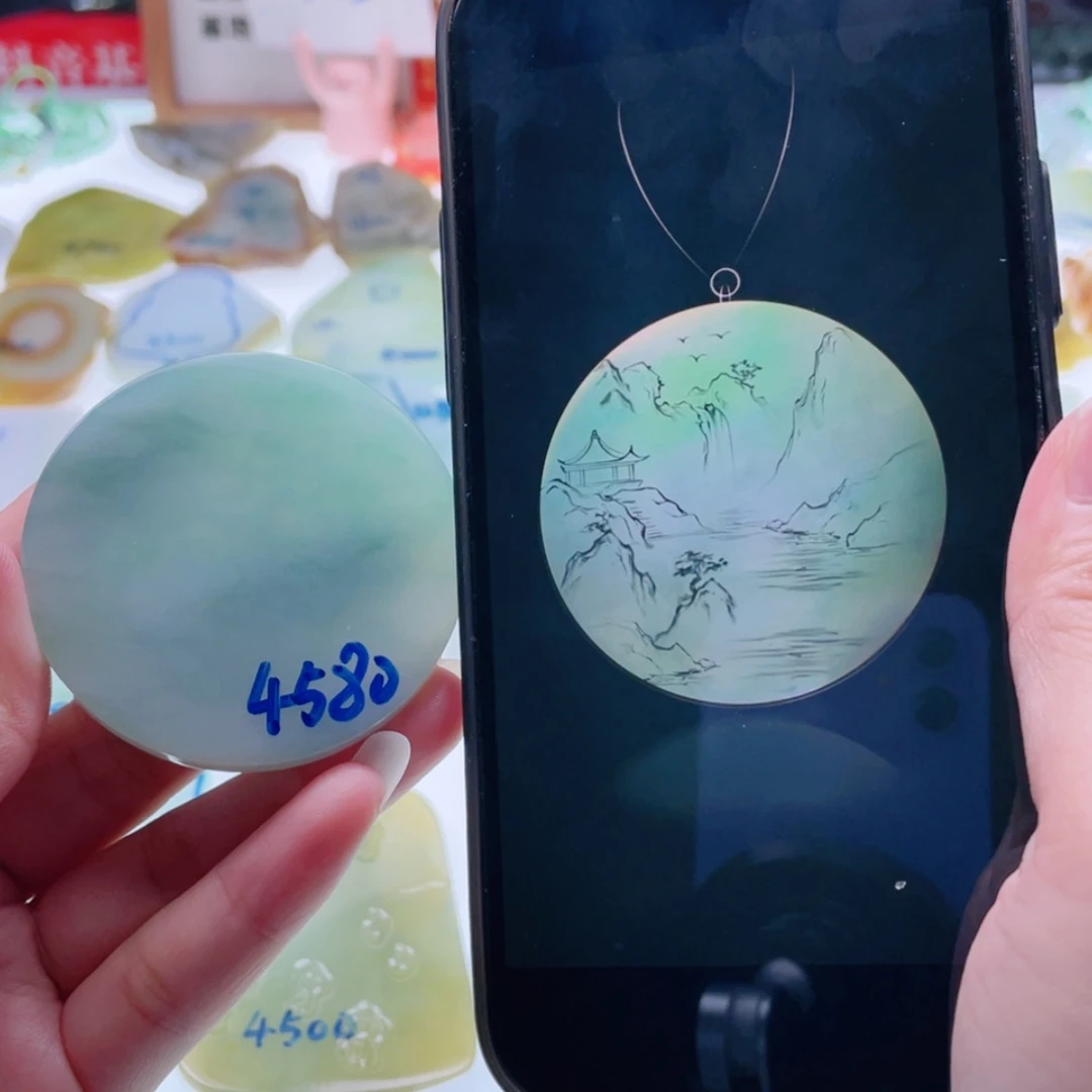 【闪购商品】未镶嵌定制翡翠天然翡翠包工