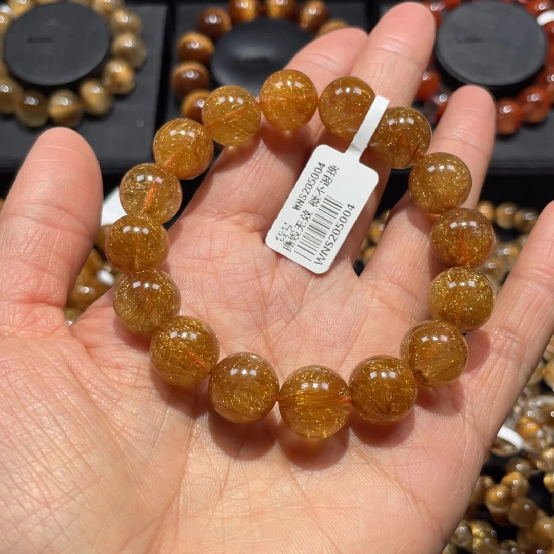 水晶未镶嵌手链维纳斯12.8mm左右