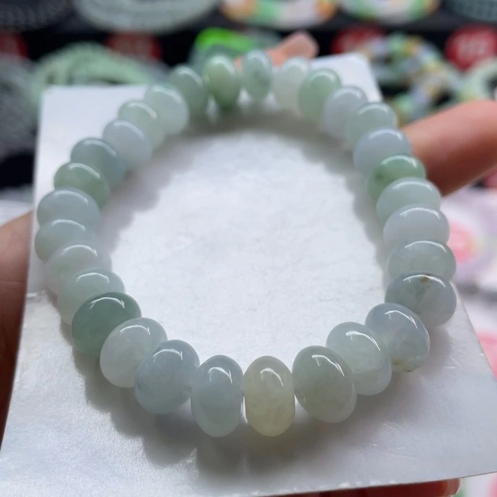 未镶嵌手链翡翠卡9.5