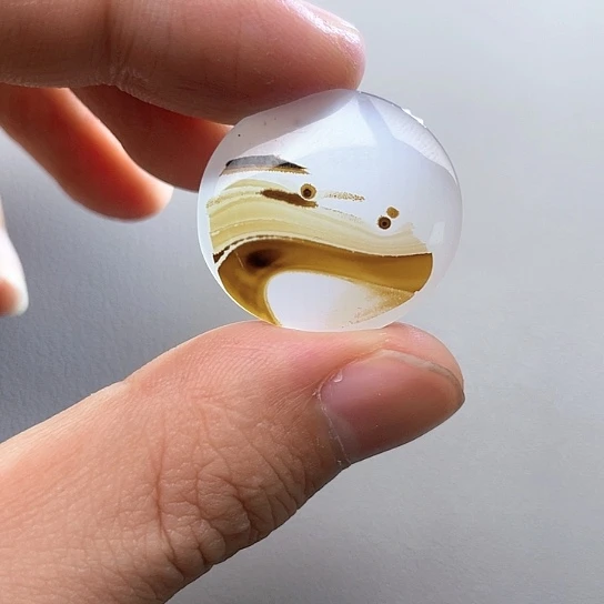 玛瑙/玉髓颈饰未镶嵌气*