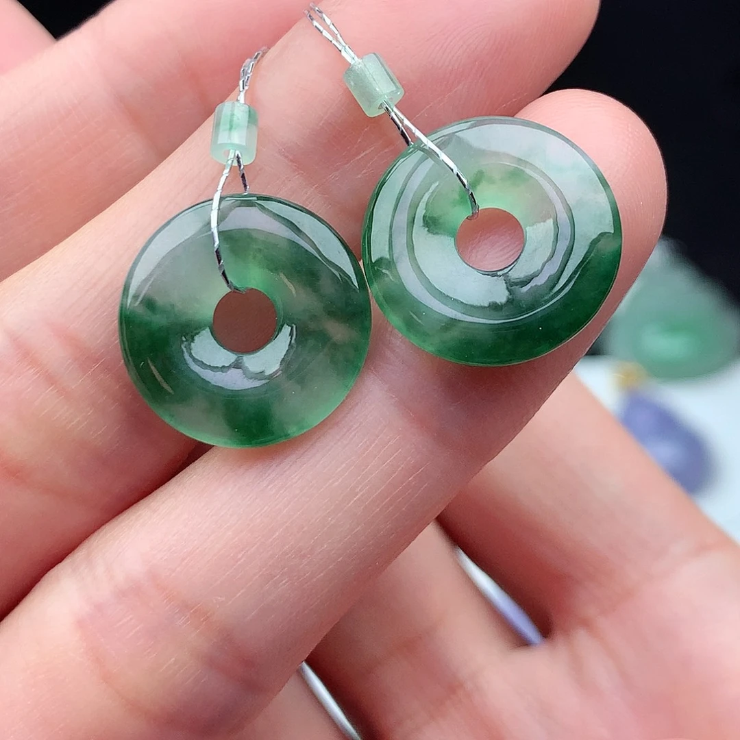 翡翠未镶嵌吊坠(不含链)翡翠