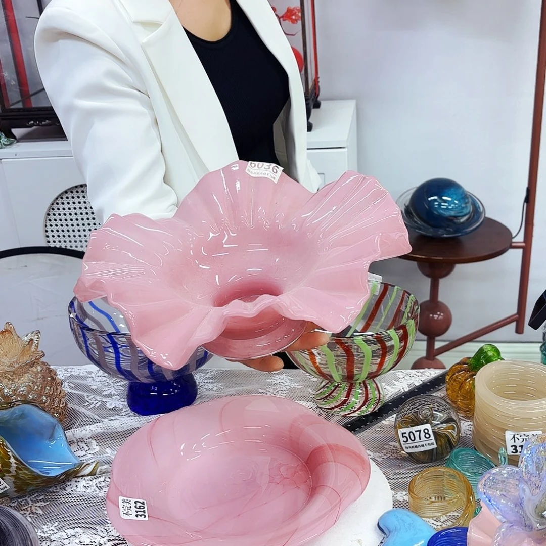 果盘6036 安妮家居琉璃摆件
