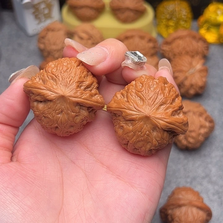 把件文玩核桃毕业精品精配铁锤妹妹41全品绝绝