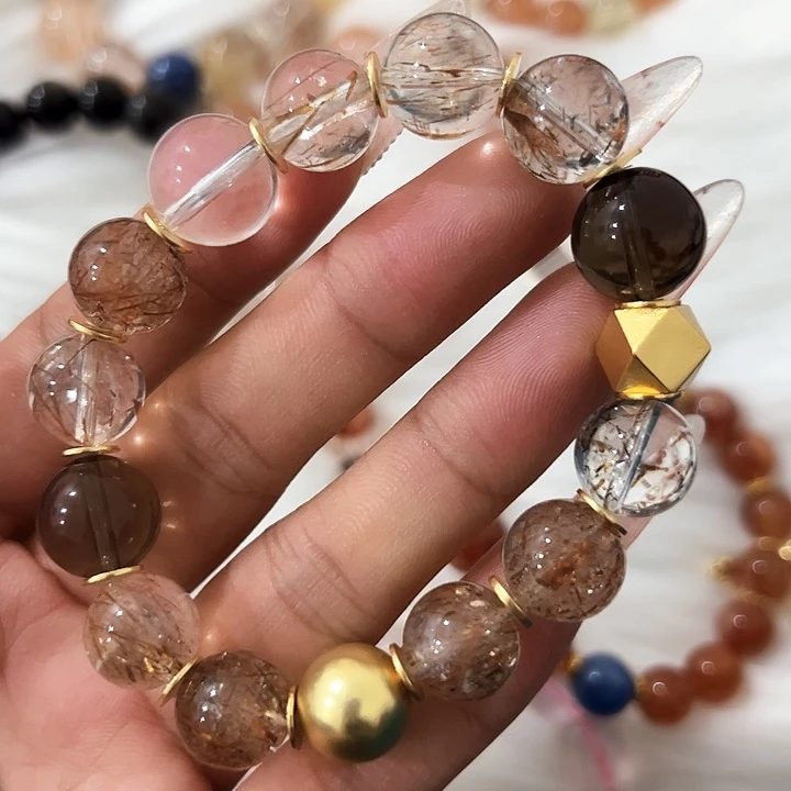 银S925镶嵌珠宝半成品紫晶