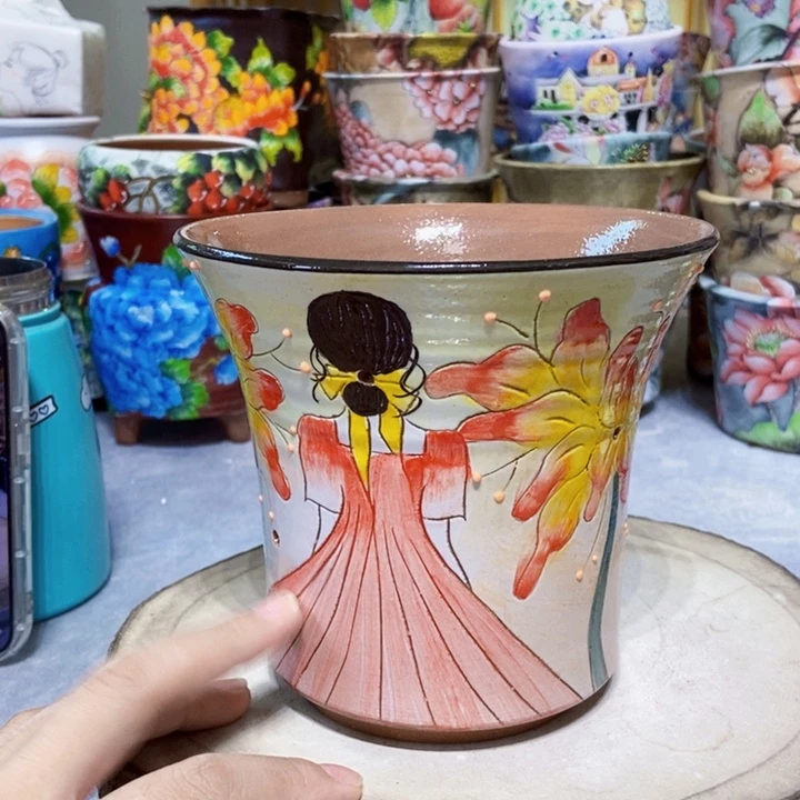 景德镇艺术手绘作品