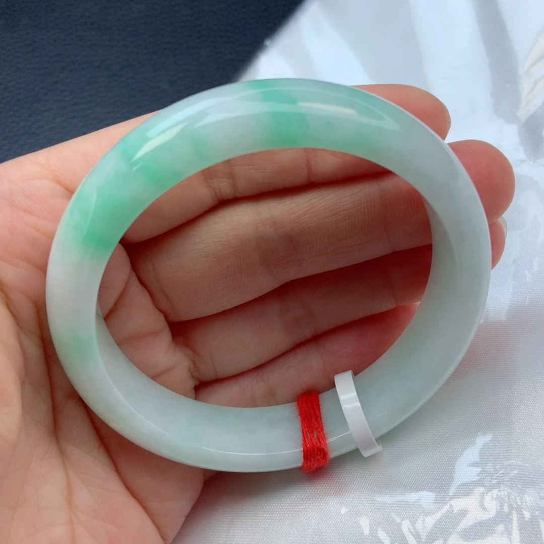 未镶嵌手镯翡翠55圈