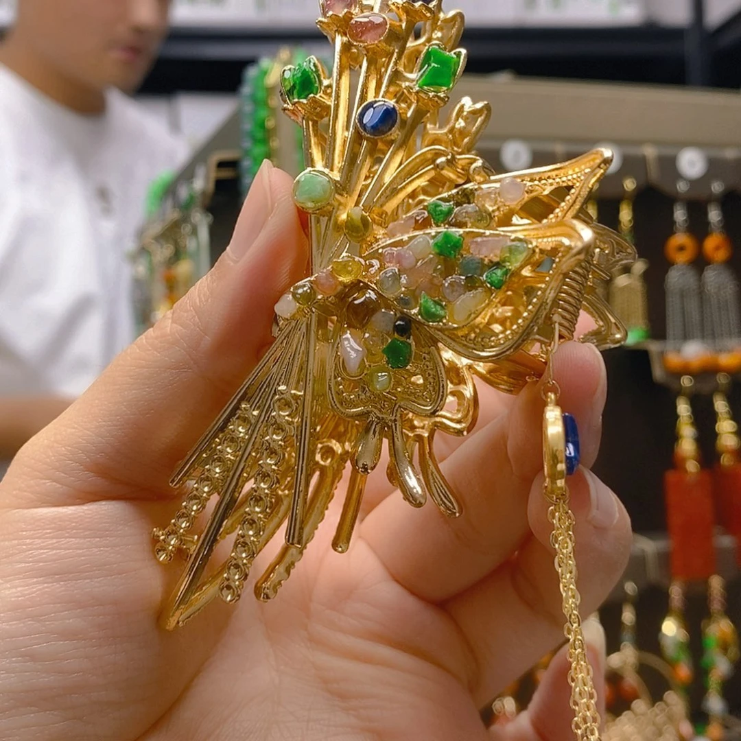 未镶嵌翡翠耳饰翡翠