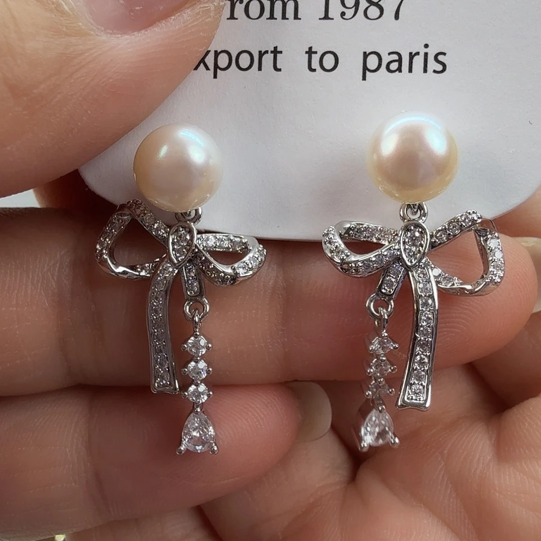 耳饰未镶嵌淡水珍珠