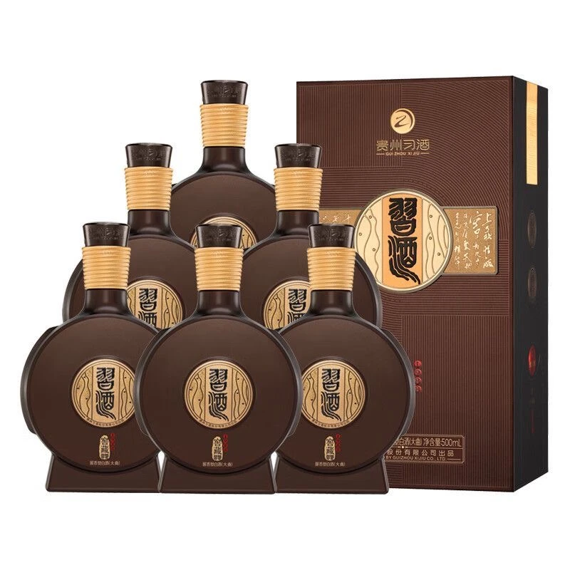 习酒【整箱六瓶】习酒窖藏1988酱香型白酒53%Vol500ml*6瓶