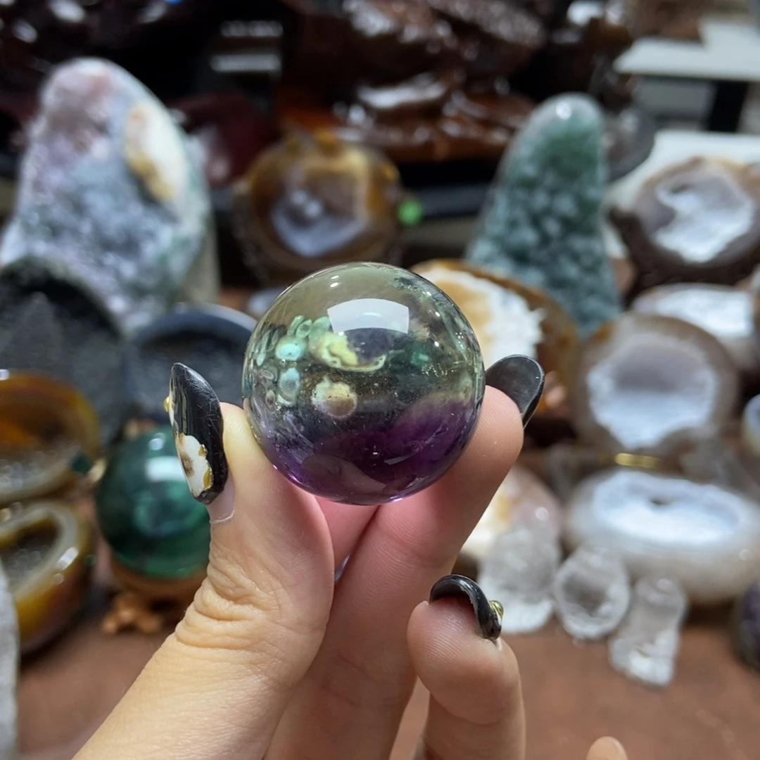 紫晶摆件未镶嵌水晶