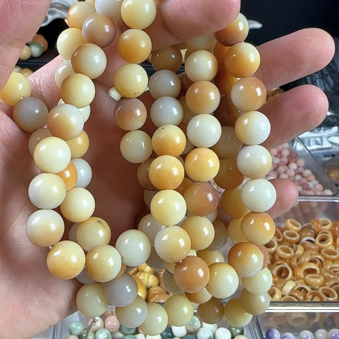 菩提根/象牙果手串瑕疵卡12炭烧圆一条114可