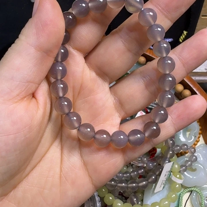 玛瑙/玉髓未镶嵌手链宝润莱1