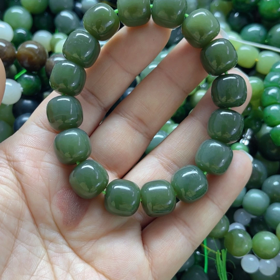 和田玉手链未镶嵌