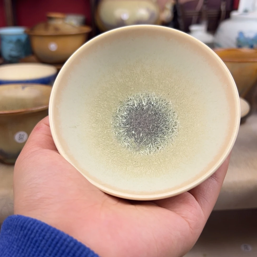 杯纯手工柴烧主人杯