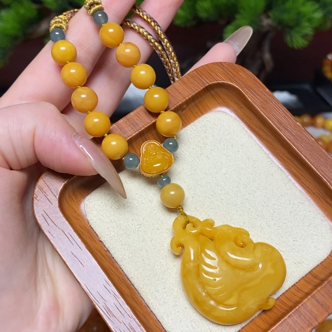 【闪购商品】未镶嵌颈饰蜜蜡项链