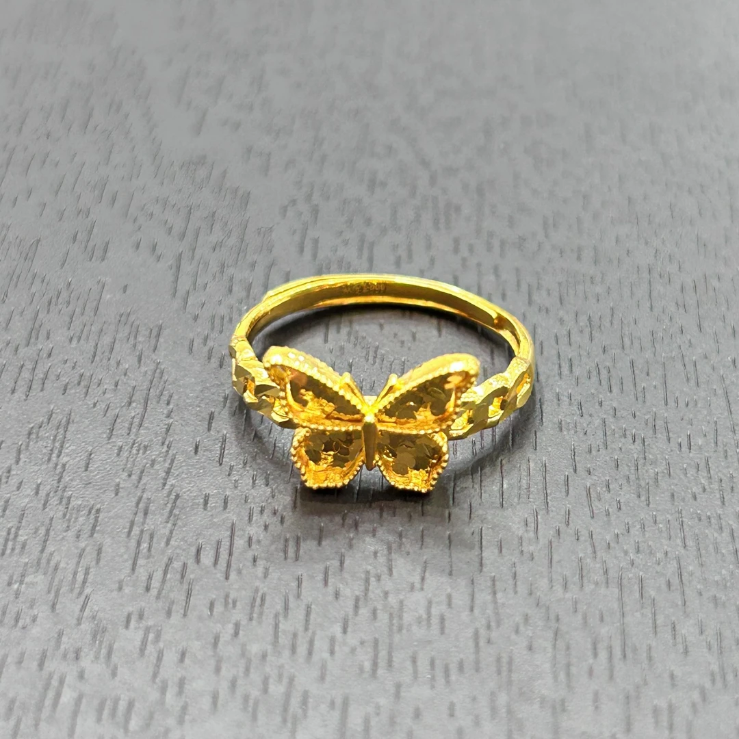 【销冠专享】足金999投资金攒黄金碎冰冰蝴蝶ZBHJJ553克重多退少补