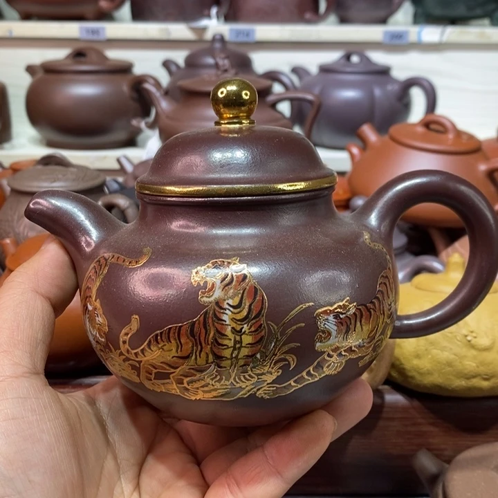 茶壶紫砂精工制作