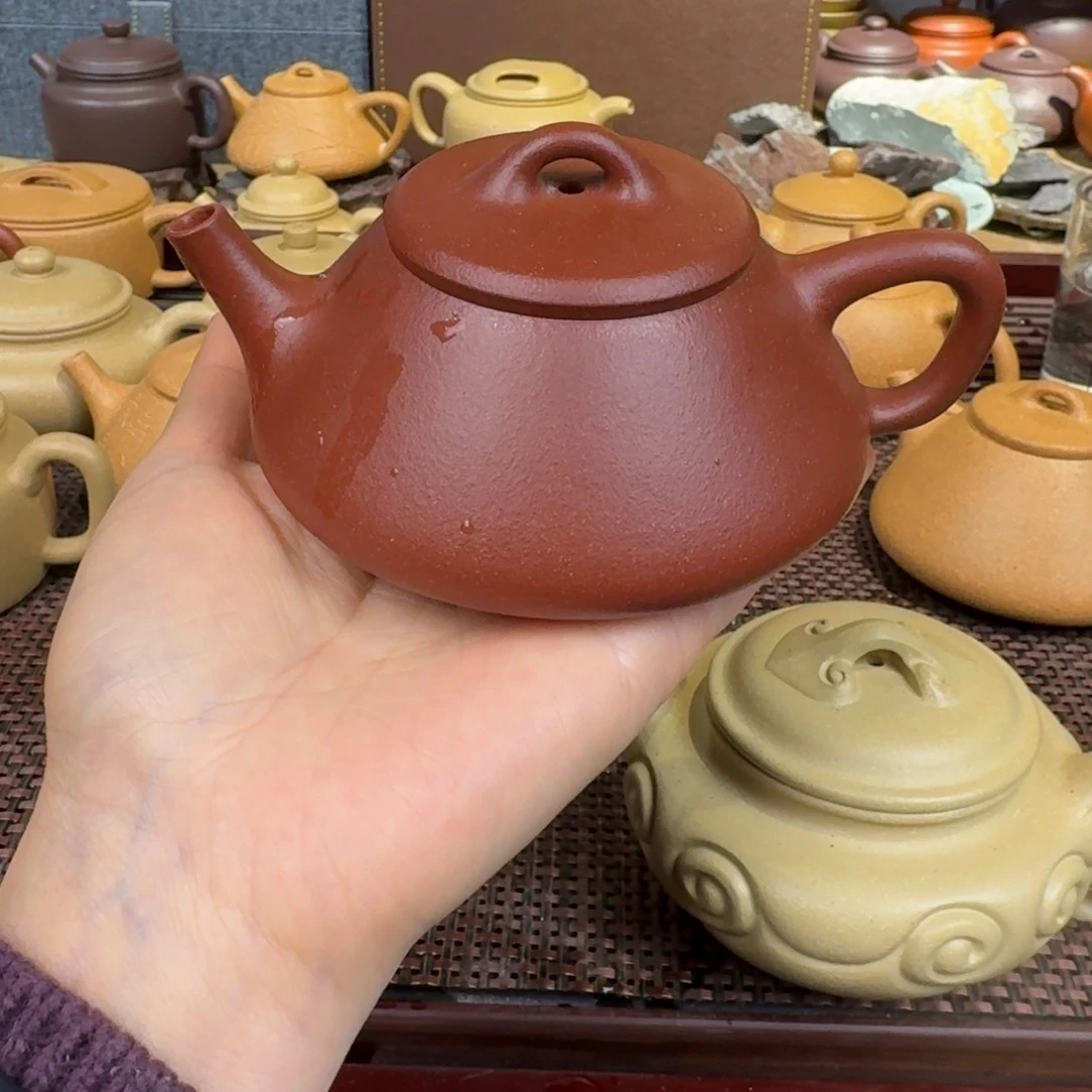 段泥茶壶降坡200毫升左右