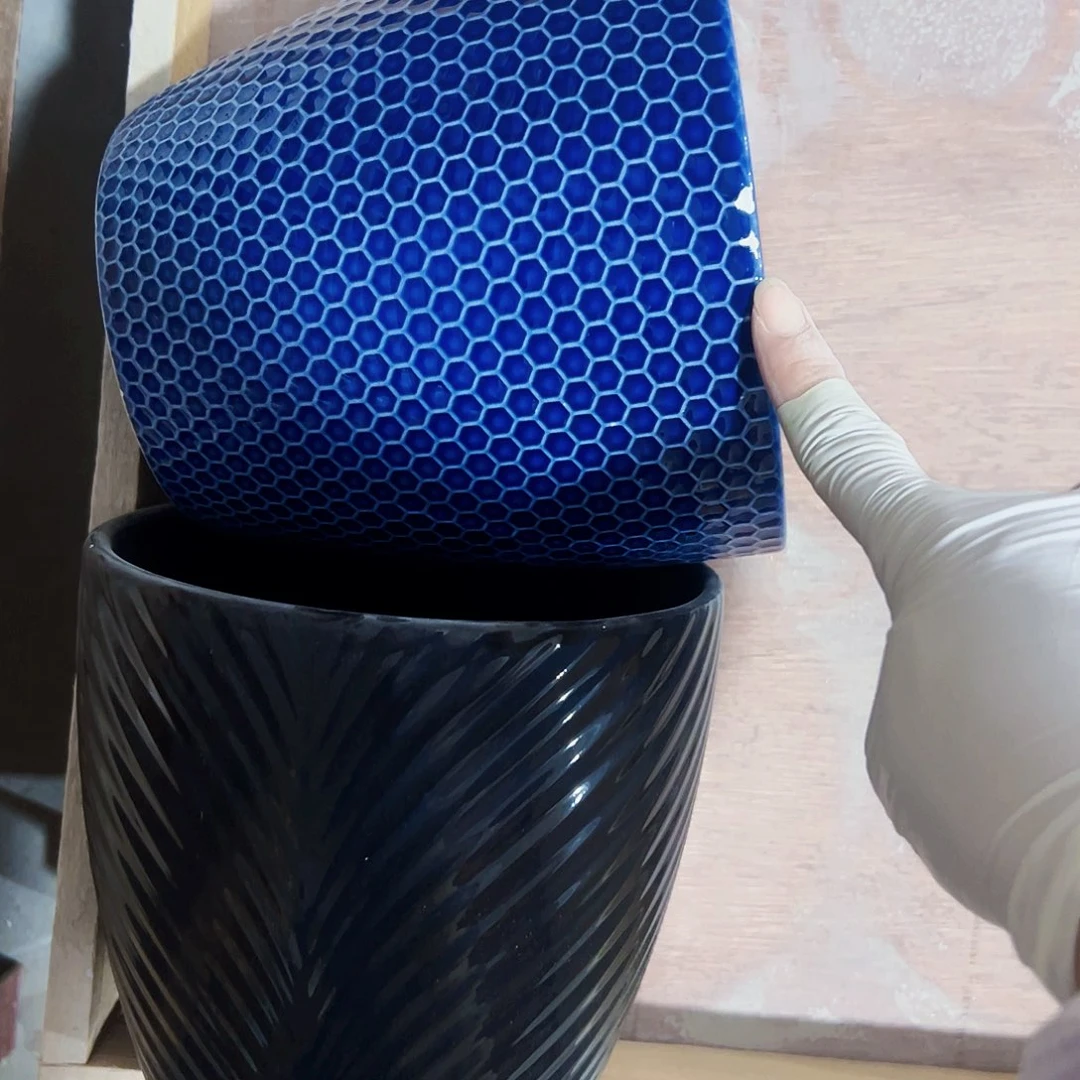 有孔，外贸尾单陶瓷花盆凑单10米包邮瑕疵