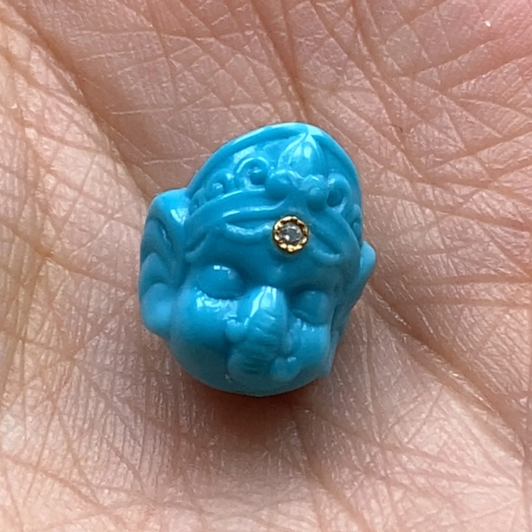 绿松石未镶嵌颈饰⭕️**