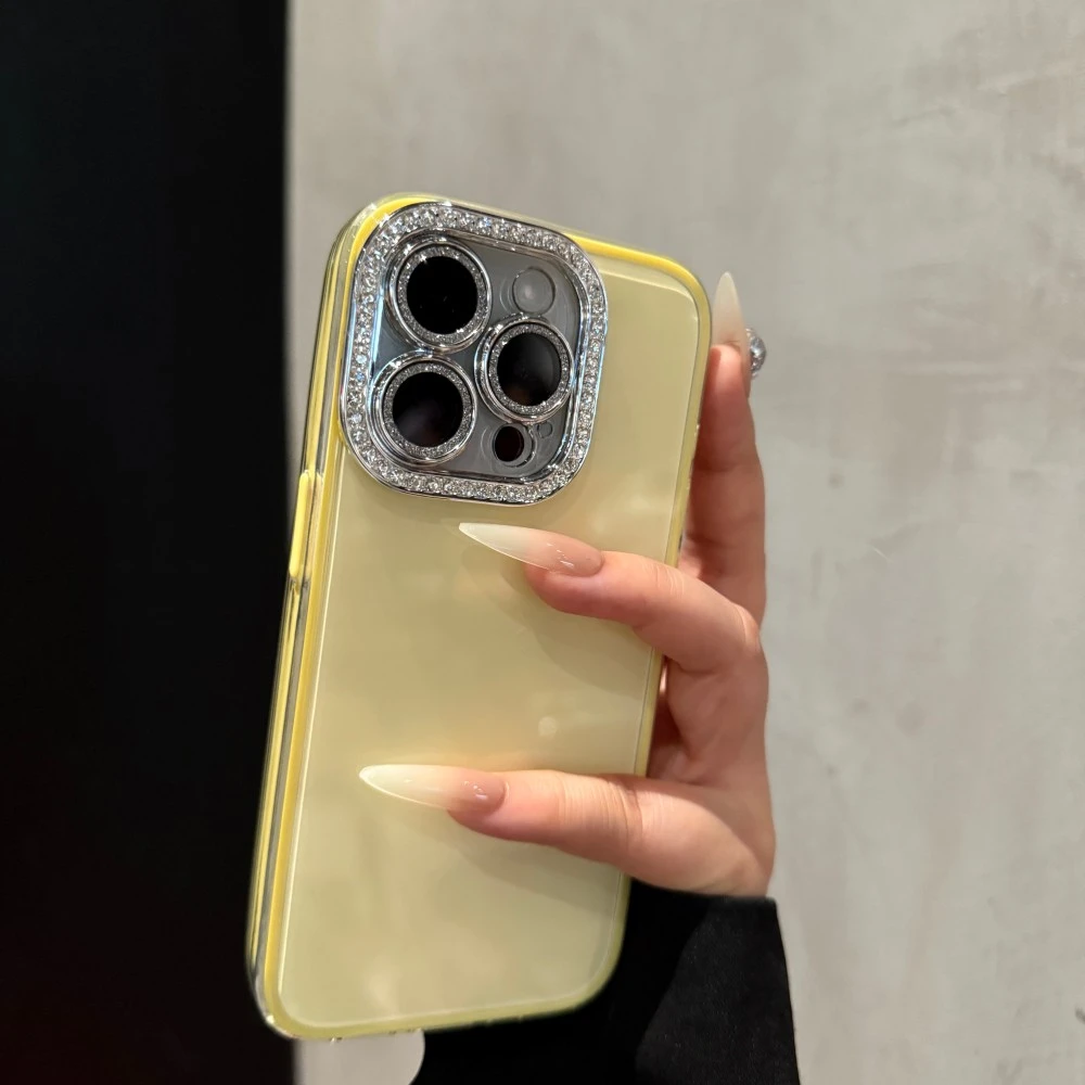 新款创意果冻色适用苹果16promax手机壳时尚iPhone15高级14小众13