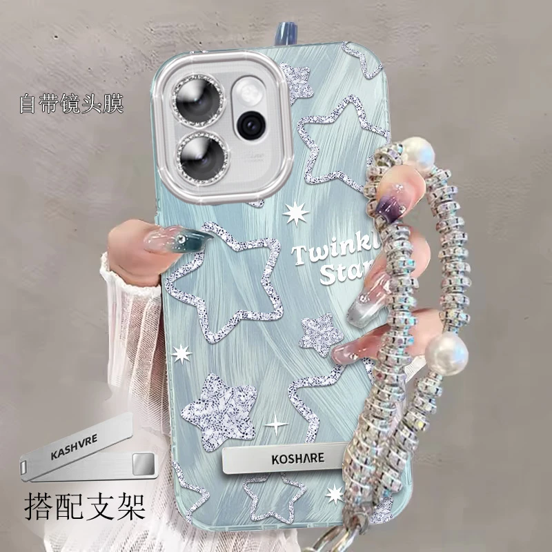 全包摄像头OPPOReno15Pro手机壳PLV110羽纱星星reno15软壳ins5G