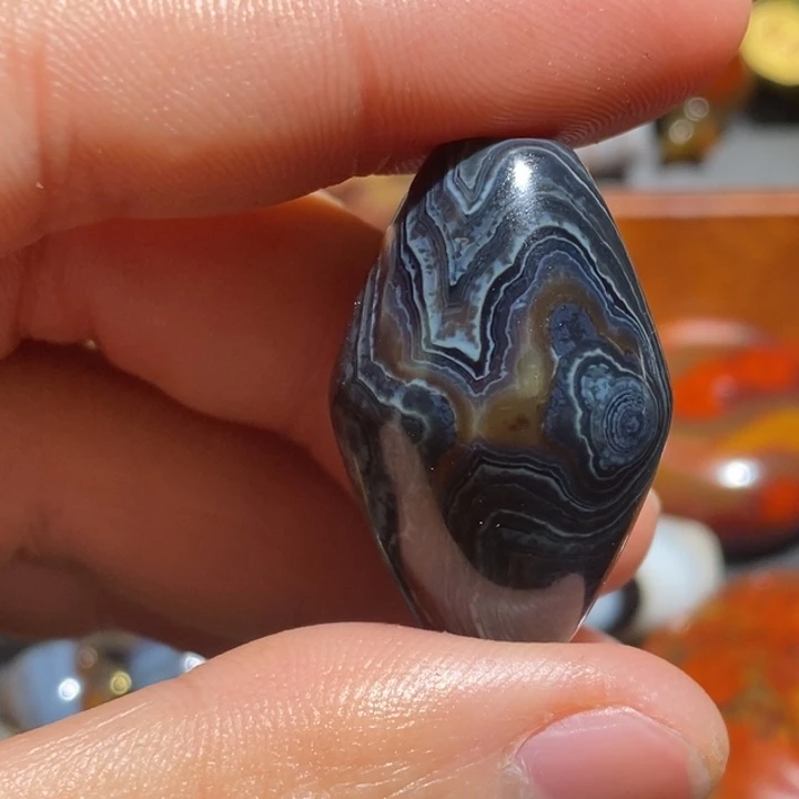 玛瑙/玉髓未镶嵌颈饰