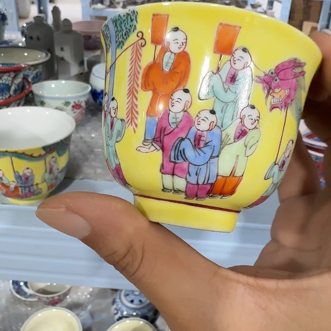 瓷片摆件等方式在不同行业